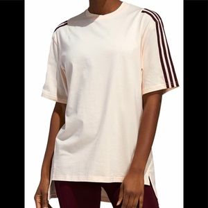 Ivy Park Crew Neck Cotton Cream Tee